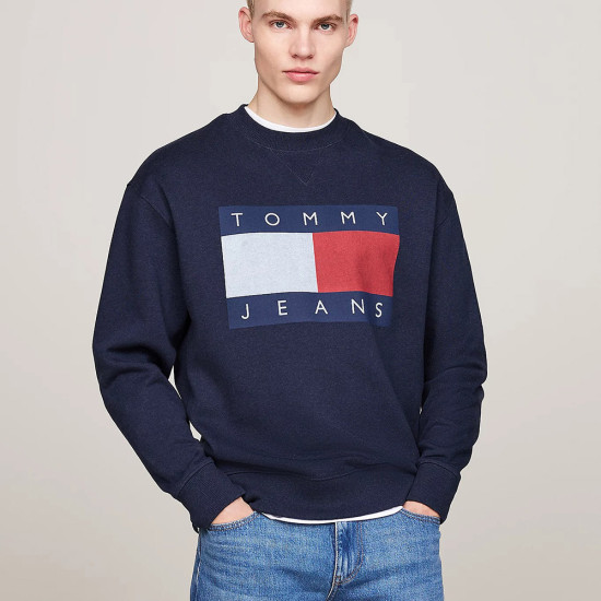 Tommy Hilfiger Ανδρικό φούτερ Tommy Flag Badge Relaxed Sweatshirt